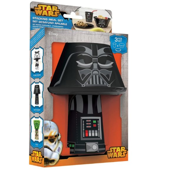 Star Wars Darth Stacking Meal Set - Picture 1 of 3